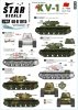 Star Decals 48-B1015 KV-1 m/1940 Heavy Tank 1/48